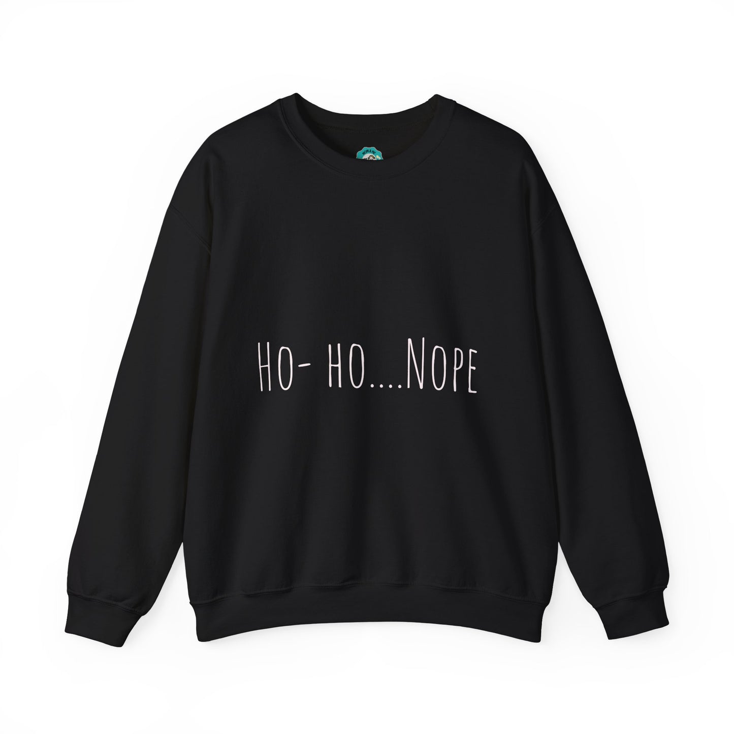 "Sudadera con capucha con cara de Grinch descansando: edición Ho-Ho Nope"
