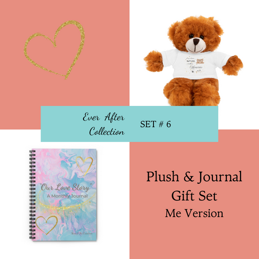 "Love Notes & Cuddles" – Plush & Journal Gift Set