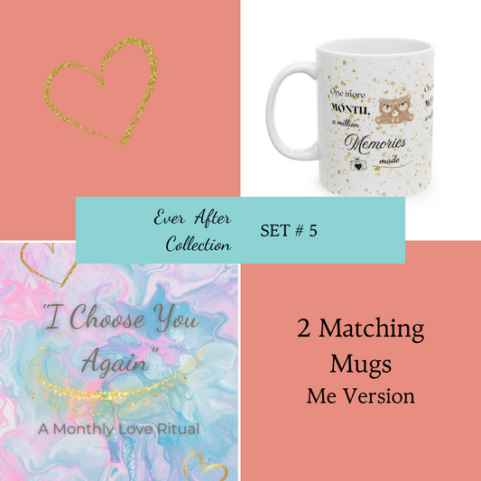 "Our Moments Together" – Matching Couple Mugs + SPECIAL GIFT