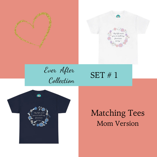 "My Favorite Story" – Matching Couple Tees