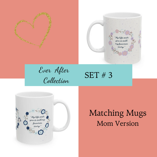 "My Favorite Story" – Matching Mug Set for Couples