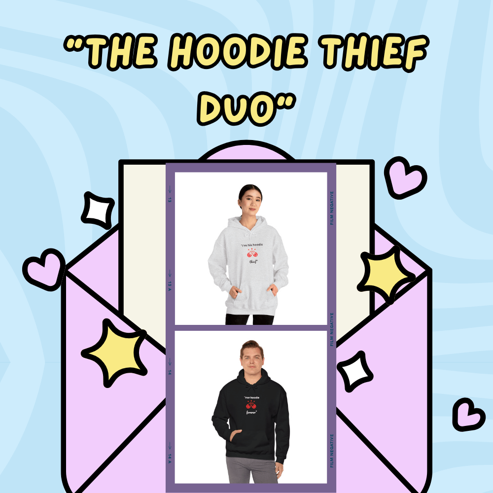 "The Hoodie Thief Duo" with SPECIAL GIFT