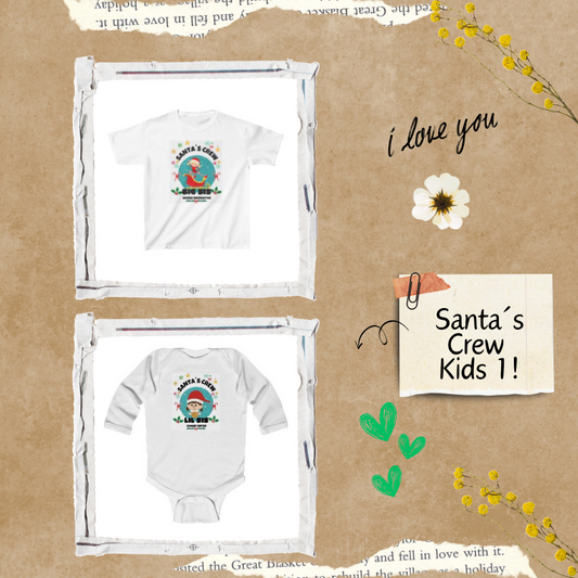 Santa´s Crew Big Sis & Lil Sis with SPECIAL GIFT