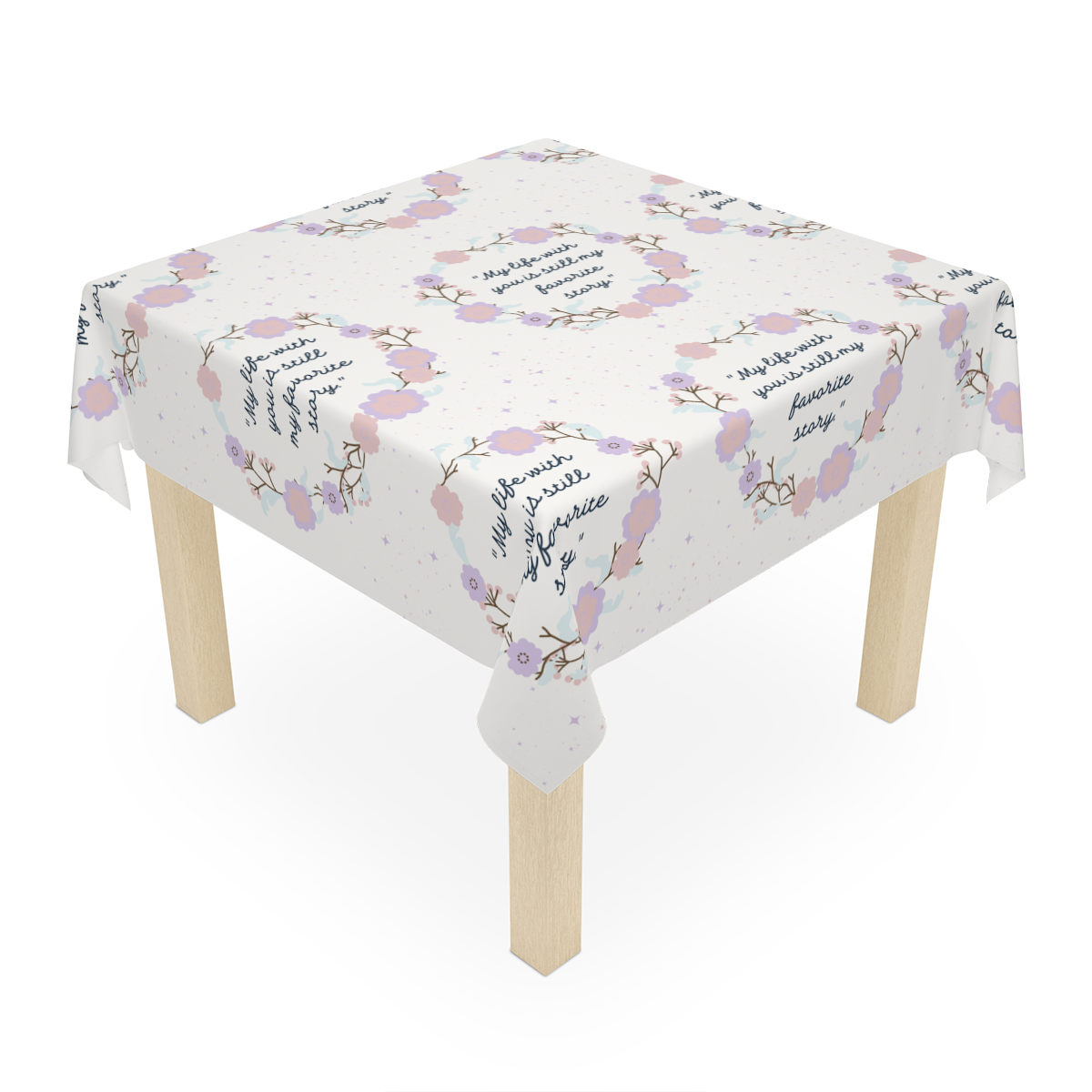 "A Table for Two" – Romantic Tablecloth & Candle Ritual Set