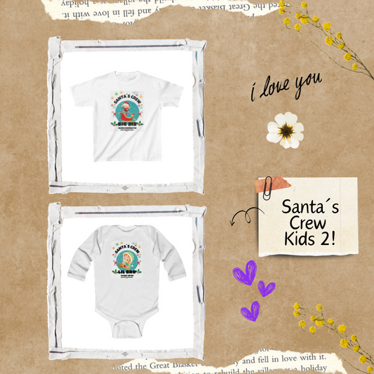Santa´s Crew Big Sis Lil Bro with SPECIAL GIFT