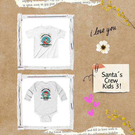 Santa´s Crew Big Bro Lil Sis with SPECIAL GIFT